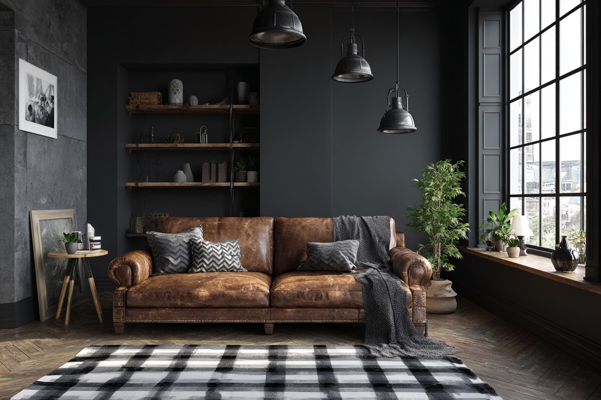 Leather Sofa